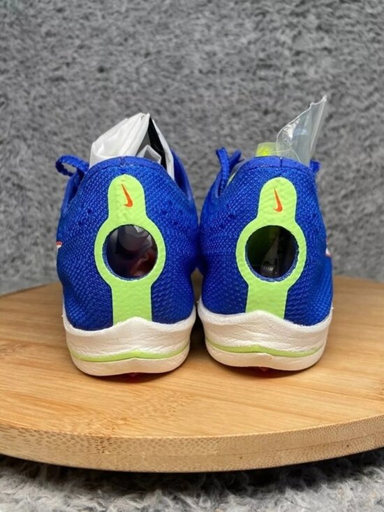 Nike ZoomX Dragonfly Track Spikes Size 8 Men = 9.5 Women Blue Lime CV0400-400 main image 8